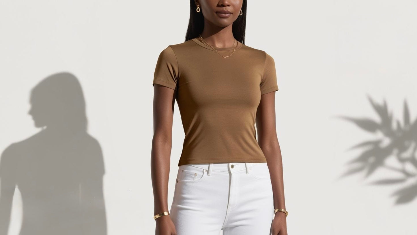 Fitted Bamboo Tee – Women’s | Ultra Soft & Breathable